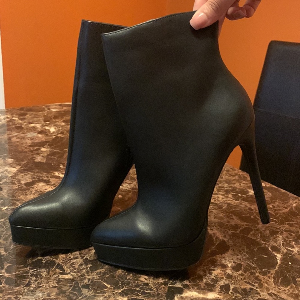 Black booties